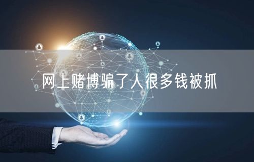 网上赌博骗了人很多钱被抓