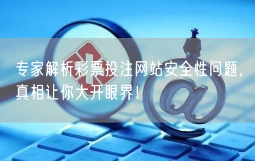 专家解析彩票投注网站安全性问题，真相让你大开眼界！