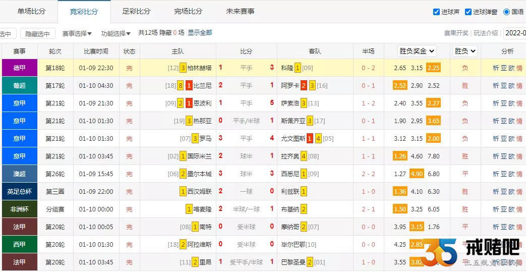 我是个无业游民，玩竟彩足球家破人亡